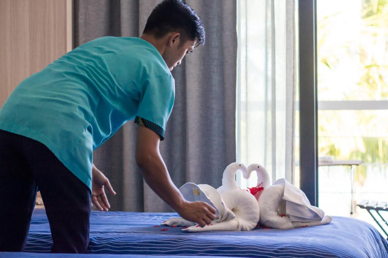 Apsaras Tribe Hotell General Luna  Eksteriør bilde